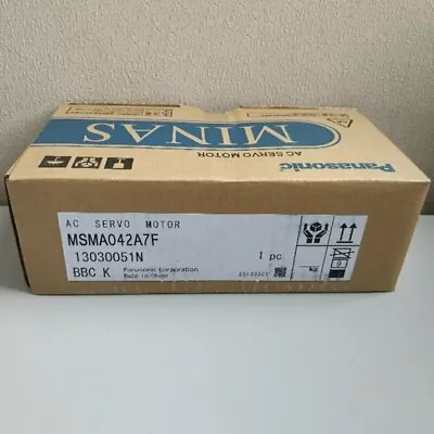 1pcs Brand New Panasonic MSMA042A7F Servo Motor Fast Delivery • $400.15