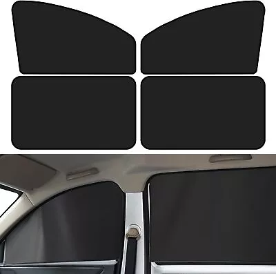 Car Side Window Sun Shades Shades With Magnets Black  • $30.83