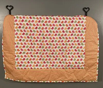 $35 • Buy Owl Baby Blanket Orange Pink Green Gender Neutral Nursery Bedding Monkey Beanz