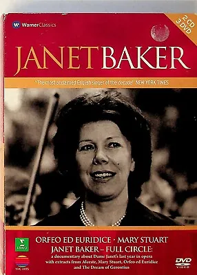 £19.99 • Buy Janet Baker-Full Circle, A Documentary + (2-CD & 3-DVD -Alceste/Mary Stuart) R2