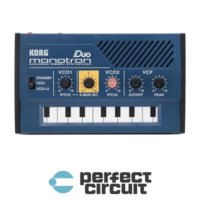 Korg Monotron DUO Analog Ribbon Synth SYNTHESIZER - NEW - PERFECT CIRCUIT • $54.99