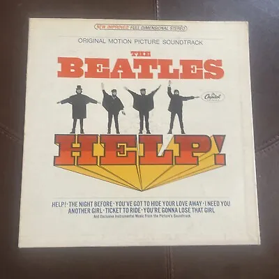 VINTAGE The Beatles – Help! - 1965 Capitol Records SMAS-2386 Vinyl First Press • $274.95