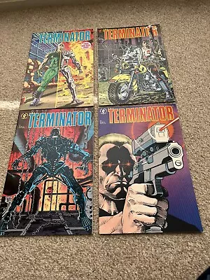 The Terminator #1 2 3 & 4 Dark Horse Comics - 1990 • £30