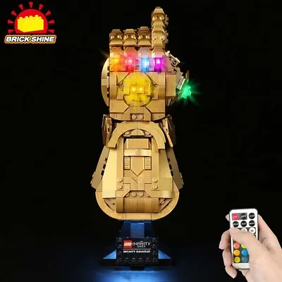 Brick Shine- Light Kit For LEGO Infinity Gauntlet 76191 • $57.48