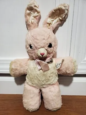 Vintage Gund Pink Bunny Rabbit • $60