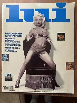 Madonna - Lui French Magazine April 1991 Photos By Steven Meisel • $100