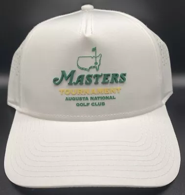 2024 Masters Tournament White Men's Hat Cap Augusta National Golf Club New 🔥 ⛳️ • $97.49