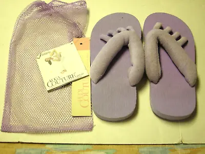 Yoga Couture Flip Flops Pedic-Terus Purple Size Small Brand New • $14.99