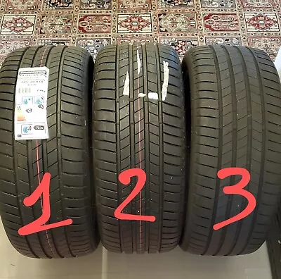 3 Tyres Available *NEW* 225 40 R18 Bridgestone Turanza T005 XL 92Y 225/40/18 • £90