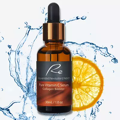 Re Pure Vitamin C Serum Collagen Booster With Hyaluronic Acid - 30ml • $23.13