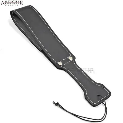 $19.79 • Buy Real Cowhide Spanking Paddle BDSM Slapper Belting Leather Bondage Kit