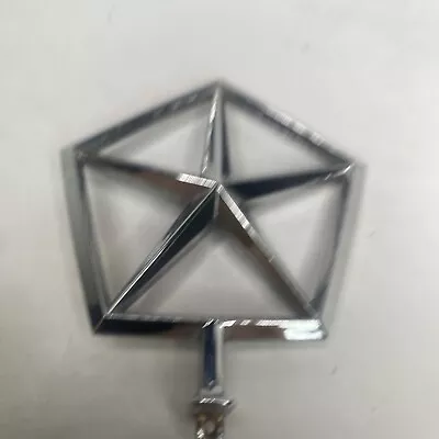 CHRYSLER HOOD ORNAMENT MOPAR DODGE EMBLEM PLYMOUTH  VAN CARAVAN 90's? • $19.96