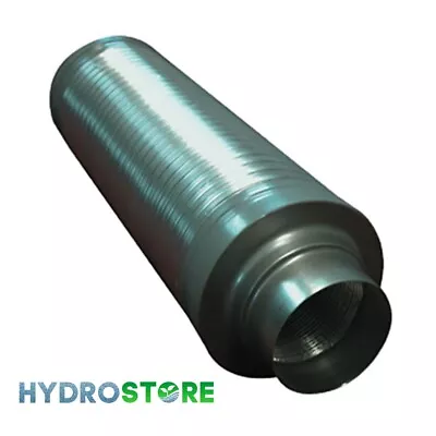 4  (100mm) Silencer. Makes Fans Quieter. Hydroponics. • £39.95