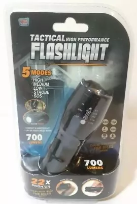 Tactical High Performance Flashlight 5-Modes - 700 Lumens NEW SEALED  • $18