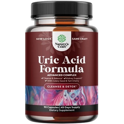 $21.99 • Buy Natures Craft Uric Acid Support Supplements Promote Joint Health - Uric Acid