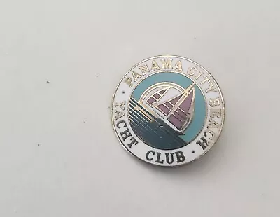 Panama City Beach Yacht Club Lapel Hat Pin Vintage • $14.94