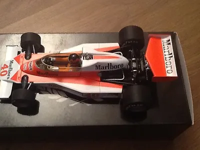 Giles Villeneuve Mini Champs 1/18 M23 Marlboro McLaren 1977 Full Detail Brit Gp • $248.66