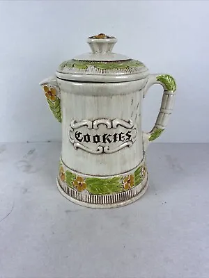 Vintage 1960s Treasure Craft Cookie Jar - Coffee Pot Design - Used Very Good • $24.16