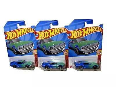 Hot Wheels 2023 Mainline X3- '69 Ford Mustang Boss 302 Lot Of 3 • $14.95