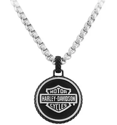 Harley-Davidson® Men's Two-Sided Necklace - HSN0075 • $137.69