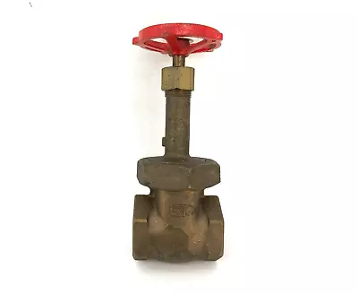 Milwaukee Valve 1153-1163 Brass Gate Valve 1-1/2  200 S.W.P. 400 W.O.G. • $195.76