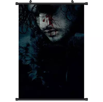 Game Of Thrones A Song Of Ice And Fire John Snow Wall Poster Scroll Cosplay 2650 • $2.99