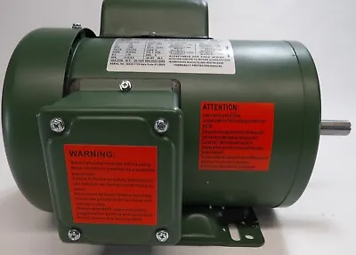 WWEC 3/4 HP Single Phase Farm Duty Electric Motor 56 Frame 1800 RPM TEFC • $225.95