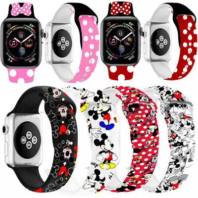 $11.99 • Buy  Cute Silicone Wrist Strap IWatch Band For Apple Series 7 6 5 4 3 2 1 SE 40 44mm