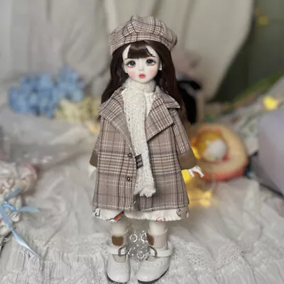 1/6 BJD Doll Girl MJD Doll Ball Joints Body Eye Face Makeup Clothes Figure Toy • $84.51