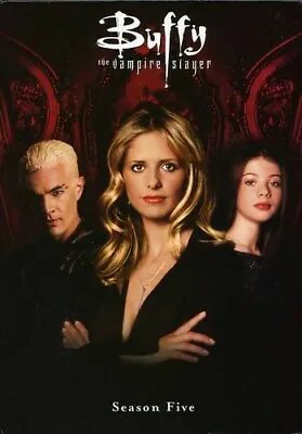 Buffy The Vampire Slayer Season Five DVD 6-Disc Set New Sealed Free Shipping • $18.64