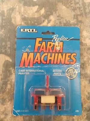 1992 Ertl Case International 800 Cyclo Air 4 Row Planter Farm Toy 1/64 #478 MS55 • $8.74