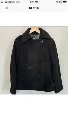 Double Breasted J Crew Pea Coat - Look Snazzy! • $38.99