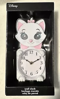 Marie From Aristocrats Moving Eyes And Tail Wall Clock Disney Parks • $89