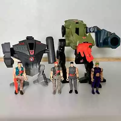 Tyco Battletech Action Figure And Vehicle LOT - 4 Figures - 2 Mechs - Vintage 94 • $37.49