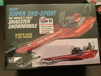 Model Kit- Mpc Rupp Super Snow-sport The Word First Dragster Snowmobile  • $13.99