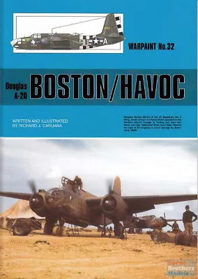 WPT032 Warpaint Books - Douglas A-20 Boston/Havoc • $20.94