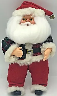 Vintage Christmas Santa Claus Doll Wearing Glasses Taiwan 8  Tall • $24.95