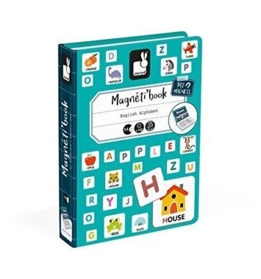 £12.99 • Buy IMPERFECT - Janod English Alphabet Magneti'Book