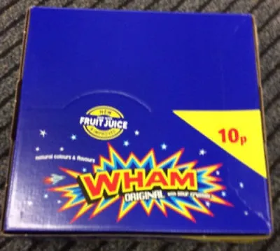 £7.49 • Buy Full Box Of 60 Original Wham Chew Bars Retro Sweet Party Favourite 