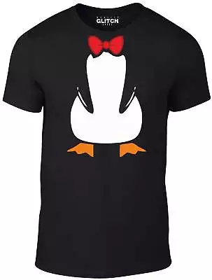 £10.99 • Buy Penguin Suit T-Shirt - Funny T Shirt Fancy Dress Joke Cute Animal Bow Tie Cool