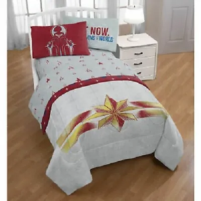 Marvel's Captain Marvel Twin Reversible Comforter • $80