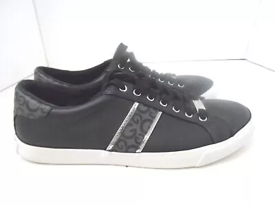 G By Guess GBG Los Angeles Black Silver Hardware Shoes Women - Size 11M • $24.99