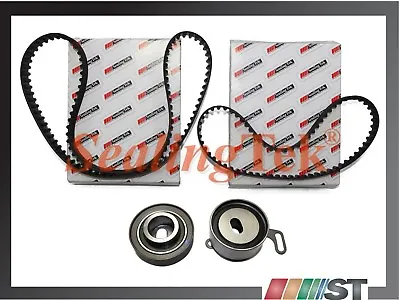 Fit Honda F22B1 F23A SOHC 16V Engine Timing Belt Balance Shaft Belt + Tensioners • $36.98