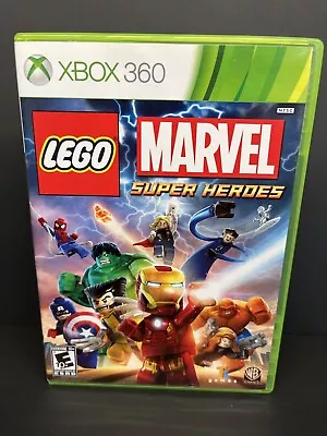 LEGO Marvel Super Heroes (Xbox 360 2013) CIB - Cleaned & Tested - Very Good! • $7.95