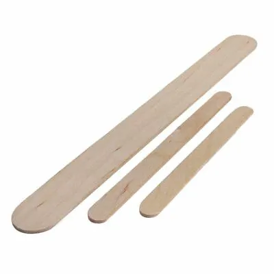 Flat Ice Lolly Lollipop Sticks In Various Lengths And Pack Sizes • £3.89