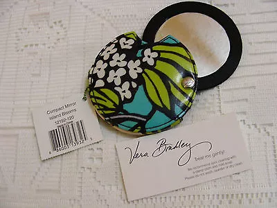 Vera Bradley ISLAND BLOOMS Compact MIRROR Case MakeUp COSMETIC For PURSE Bag NWT • $29.95