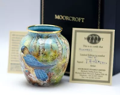 Moorcroft Enamels Hunters By Terry Halloran 45/50- Freehand Painted • $1212.27