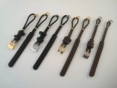 Ladies Watch Strap - For Vintage & Cocktail Watches - Black Or Brown - SS Or GP • £12.99