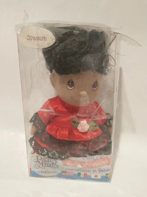 $22.99 • Buy Enesco Precious Moments World Of Friendship International Hi Babies Spanish 5 