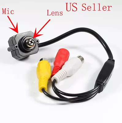 Tiny Screw Mini Color CCTV Security Surveillance Camera • $17.98